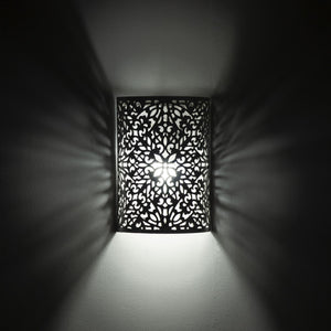 aplique árabe de aluminio Jasima encendido