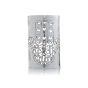 Aplique árabe de aluminio Mano de Fátima