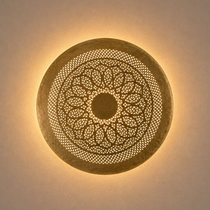 aplique árabe latón dorado 100cm