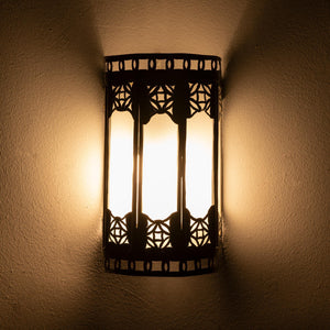 aplique árabe opaco luz amarilla