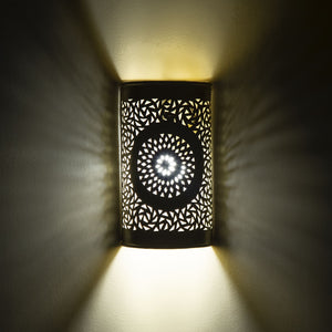 aplique marroquí dorado latón