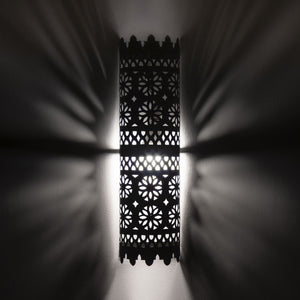 aplique marroquí hierro calado 60cms