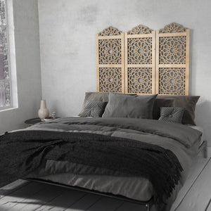 Biombo marroquí de madera Alcazaba