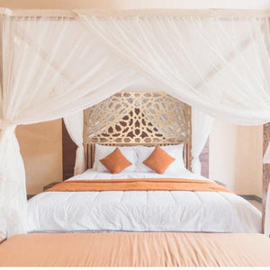 Cabecero de Cama Alhambra - Celosía de Madera - 160cm