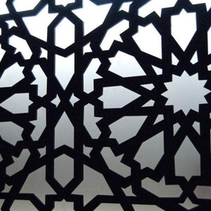 Cabecero de Cama Árabe Retroiluminado LED RGB Mando + Control Móvil