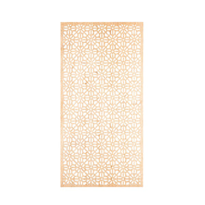 Celosía Árabe de Madera Modelo Bahar - 60x30cm