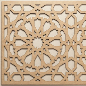 Celosía Árabe Diseño Alhambra - 100x60cm