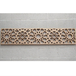Celosía de Madera Cabecero de Cama - Modelo Samai - 168cm