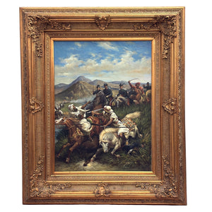 cuadro dorado batalla historia