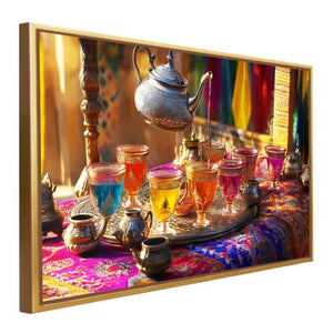 cuadro ritual del té moruno