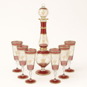 decantador de vino cristal