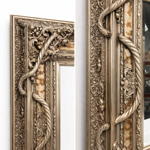 espejo rústico decorado detalle