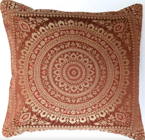 Funda de cojín de india - modelo mandala
