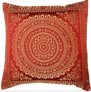 Funda de cojín de india - modelo mandala