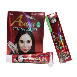 Henna Arwa roja natural para tatuajes - Calidad Premium