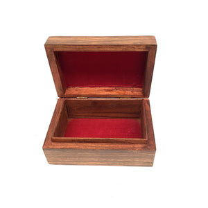 Joyero de madera tapizado souvenir Granada detalles