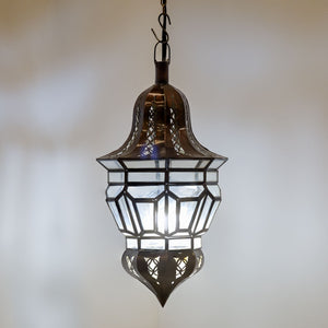 lámpara árabe cristal forja F8 ON