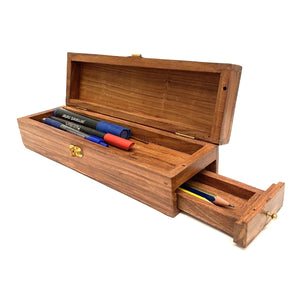Lapicero de madera souvenir Granada - 2 compartimentos