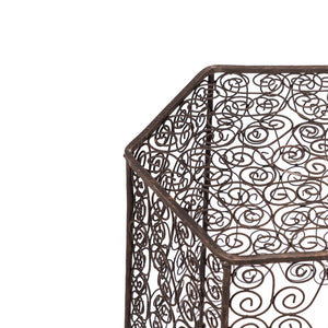 Mesa marroquí auxiliar de hierro