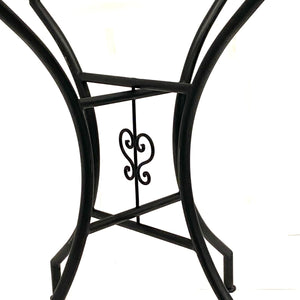 mesa mosaico marroquí verde beige 60x60