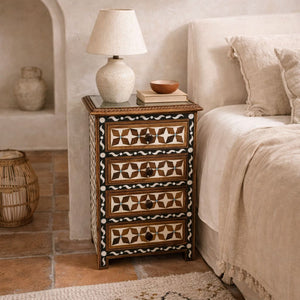 mesa noche árabe diseño escenario