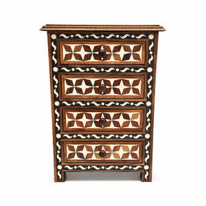 mesita de noche árabe en resina