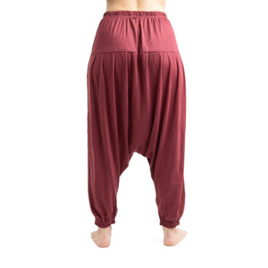 Pantalón bombacho unisex rojo modelo J