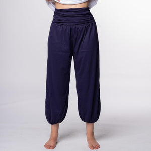 Pantalón bombacho unisex violeta modelo A