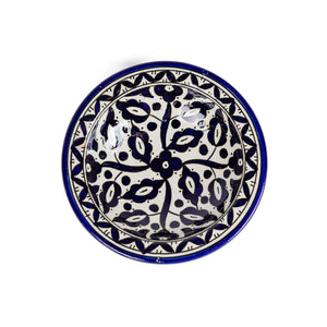 Plato árabe de cerámica de Fez 18cm