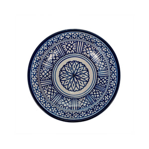 Plato marroquí de cerámica de Fes Itdakar 18cm