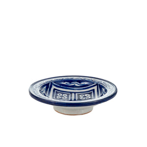 Plato marroquí de cerámica de Fes Wayad 18cm