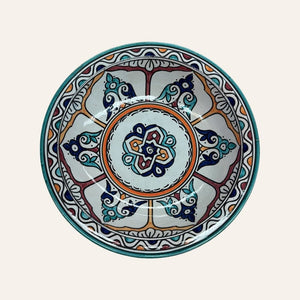 Plato árabe de cerámica de Fez | 20 Modelos