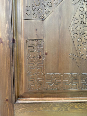 puerta marroquí madera 6
