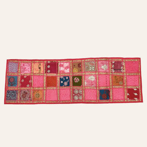 tapiz rectangular rosa