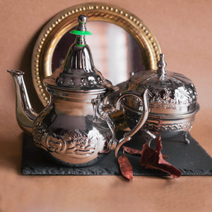 tetera árabe acero inoxidable