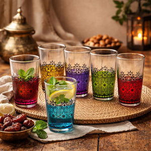 vasos árabes Madrasa escena