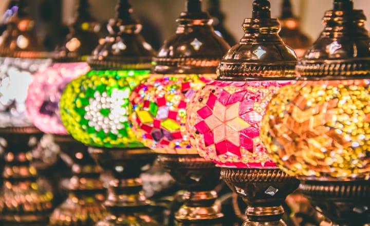 Elementos de decoración marroquí