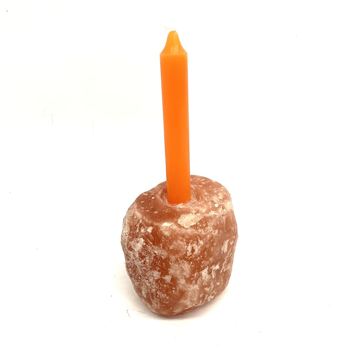 Portavelas de Sal del Himalaya Natural