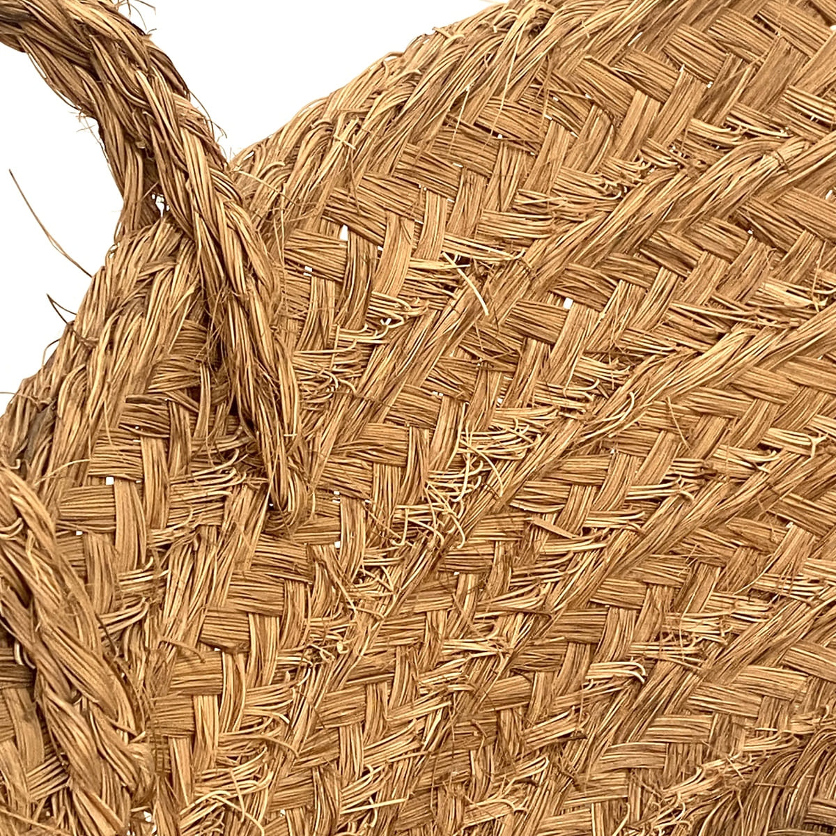 Capazo de esparto natural 72x67x30