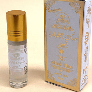 Perfume árabe de almizcle blanco -Roll On 6ml