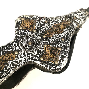 Soufflet arabe fait main 60x21x10cm