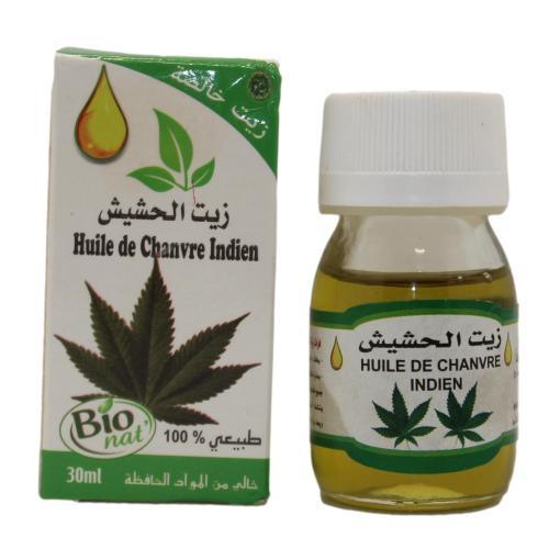 Aceite de cáñamo indio 100% BIO y Natural - BIONAT 30ml