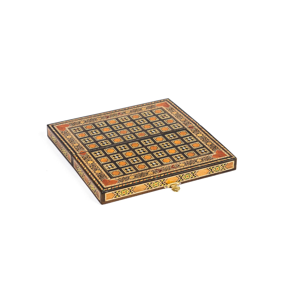 Ajedrez de taracea Damasco en madera