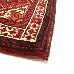 alfombra persa tradicional pasillo tabriz esquina