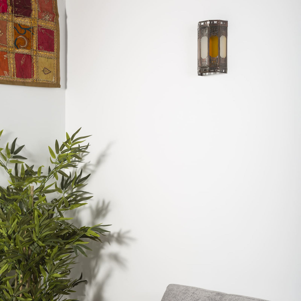 aplique árabe 22 mostaza escenario