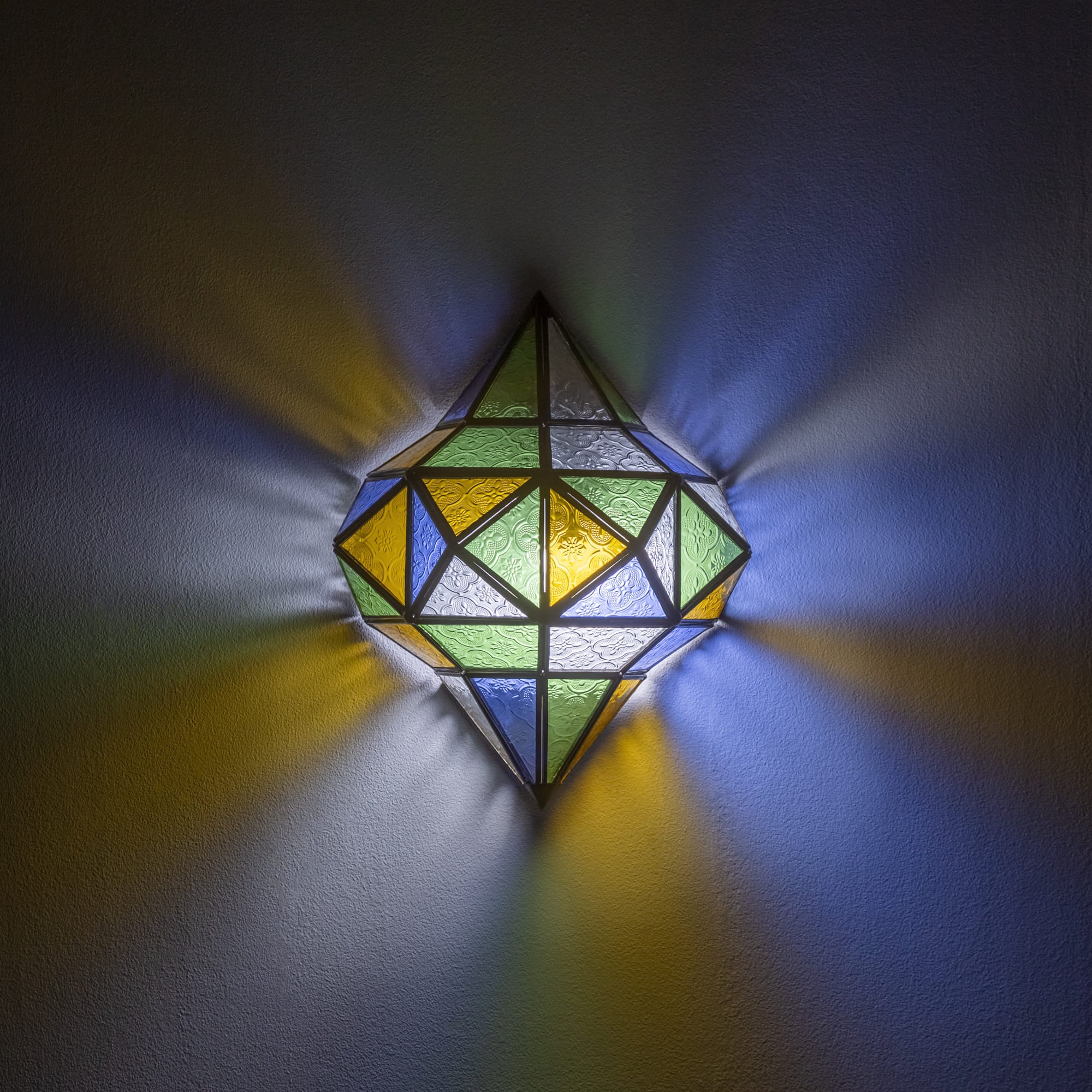 Lebartm Ornamenti con ciondolo a forma di diamante fai da te Pittura a Lebartm Ornamenti con ciondolo a forma di diamante fai da te Pittura a