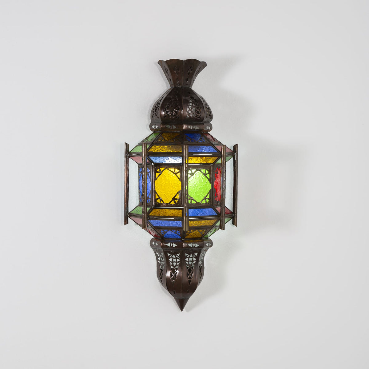 aplique árabe de forja y cristal Generalife on