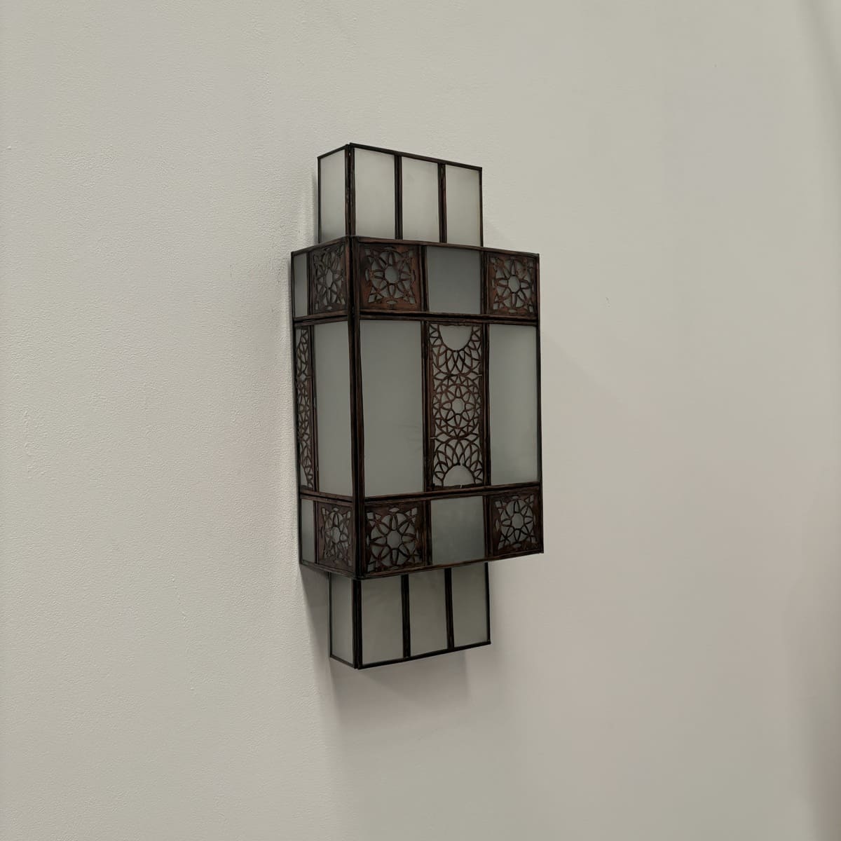 aplique marroquí clásico cristal 50