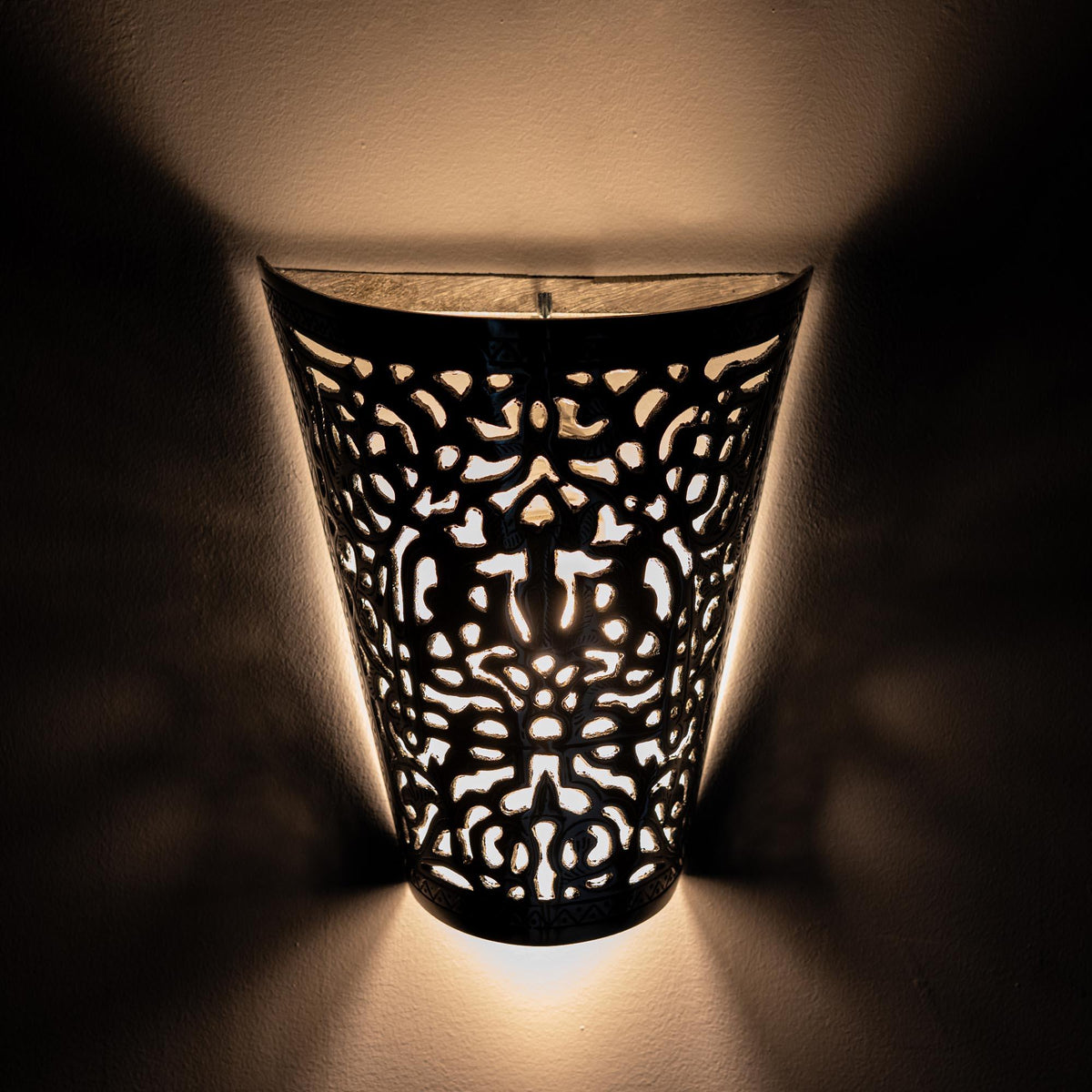 Aplique marroquí de aluminio modelo Sayar