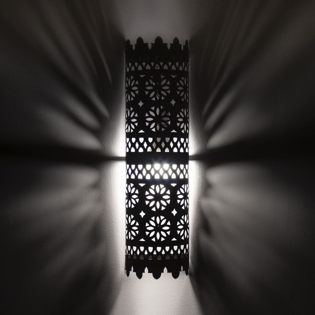 aplique marroquí hierro calado 60cms